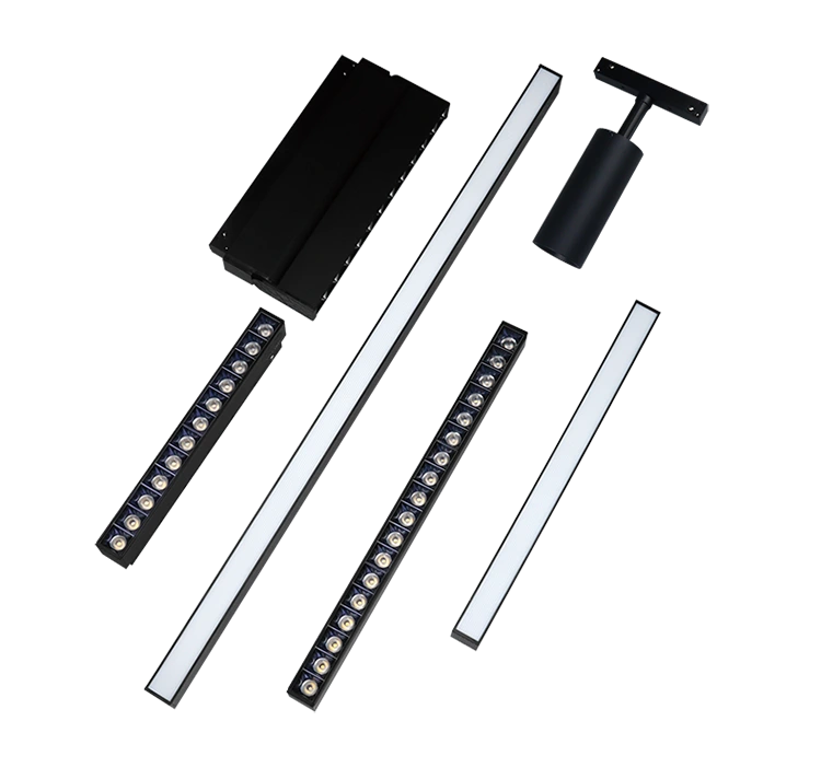 Driekleurige dimbaar magnetisch licht met een laag spanning